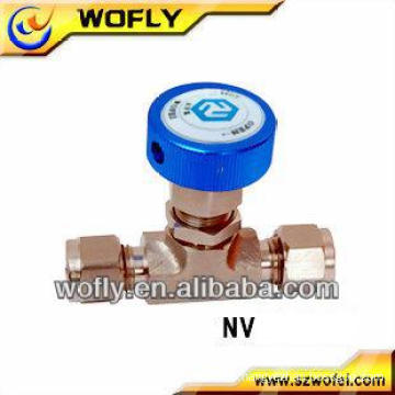 Brass Straight Type Needle Valve for Gas Flow Control